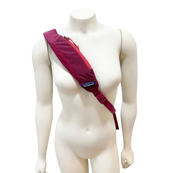 Patagonia Atom Sling Bag 8L Burgundy Red Backpack Bag - Picture 5 of 6